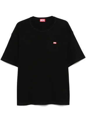 Diesel logo-print T-shirt - Black