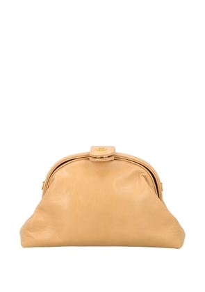 Pirovano Vintage Bubble clutch bag - Neutrals