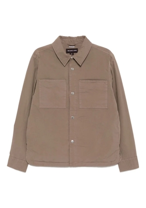 Michael Kors poplin shirt jacket - Brown
