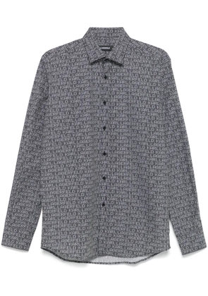 Karl Lagerfeld logo-print shirt - Black
