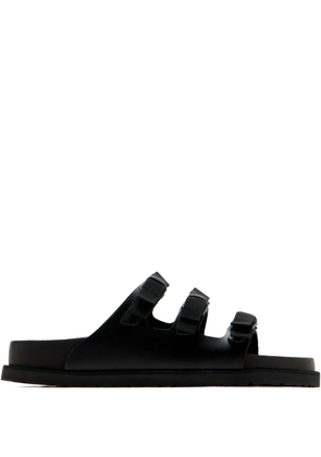 Birkenstock triple-strap leather sandals - Black