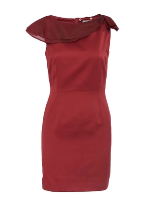 Max Mara boat-neck dress - Red