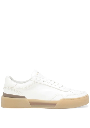 Dolce & Gabbana New Roma leather sneakers - White