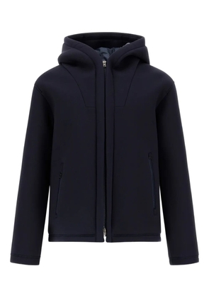 Herno hooded zip-front jacket - Blue