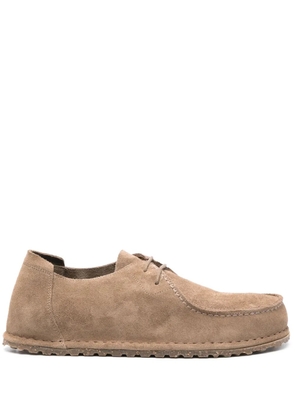Birkenstock Utti suede derby shoes - Brown