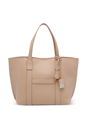 Hogan small Script leather shoulder bag - Neutrals