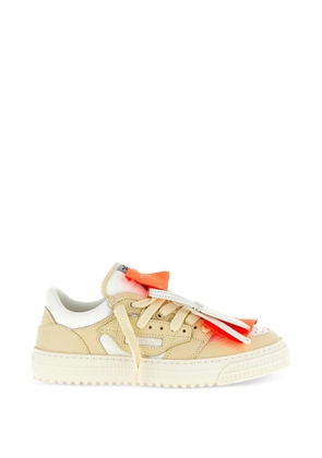 Off-White two-tone low top sneakers - Neutrals