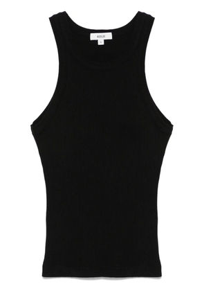 AGOLDE ribbed-knit tank top - Black