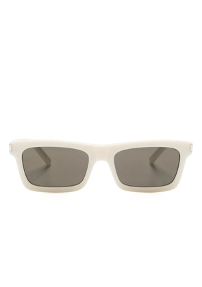 Saint Laurent Eyewear Betty square-frame sunglasses - Neutrals