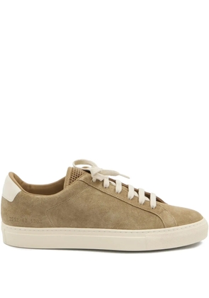 Common Projects patterned-tongue suede sneakers - Neutrals