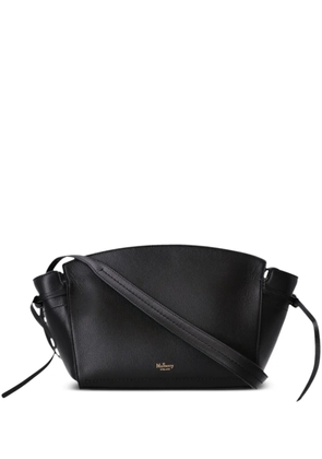 Mulberry micro Clovelly logo-stamp cross body bag - Black