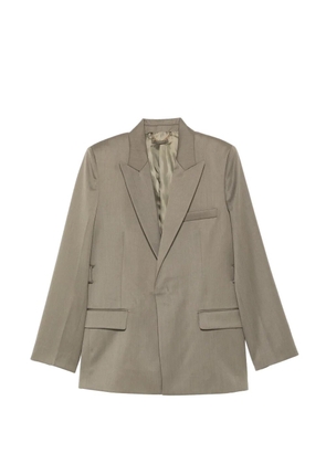 Victoria Beckham belted tailored jacket - Green