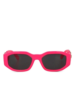 Versace Pre-Owned Medusa logo-detailed sunglasses - Pink