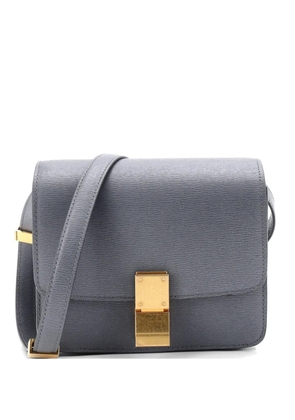 Celine Pre-Owned Classic Box Bag Grainy Leather Teen shoulder bag - Grey