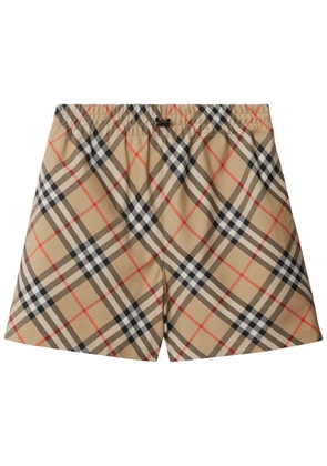 Burberry EKD Vintage Check-print shorts - Neutrals