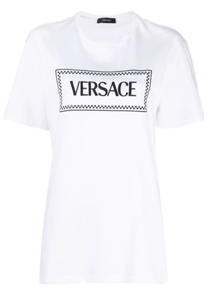 Versace '90s Vintage logo-embroidered T-shirt - White