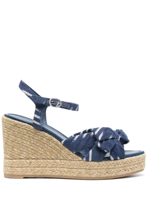 Stuart Weitzman 80mm Sofia wedge espadrilles - Blue