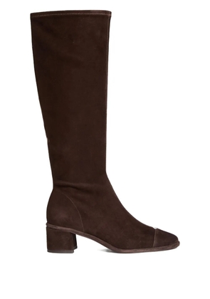 Tory Burch 55mm cap-toe knee-high boots - Brown