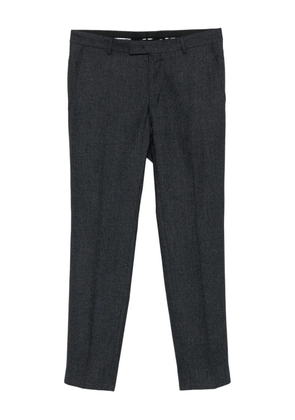 Karl Lagerfeld flat-front tailored trousers - Blue