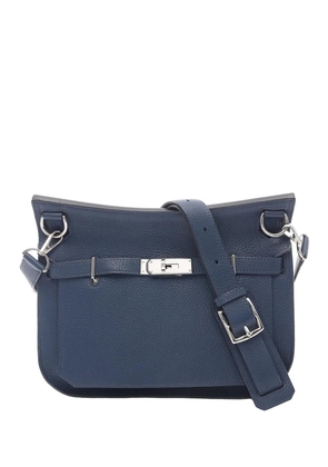 Hermès Pre-Owned 2010 Clemence Jypsiere 28 crossbody bag - Blue