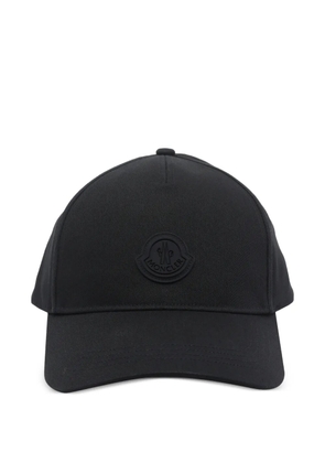 Moncler logo-patch baseball cap - Black