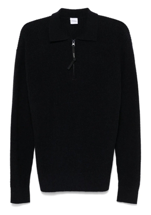 ASPESI fisherman's knit polo shirt - Blue