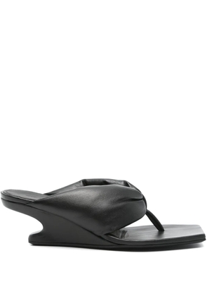 Rick Owens 45mm Thong Cantilever sandals - Black