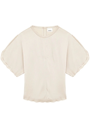 ISABEL MARANT Karlita blouse - Neutrals