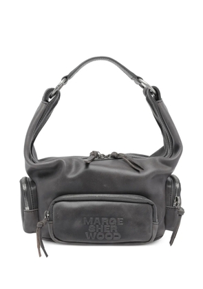 Marge Sherwood leather shoulder bag - Grey