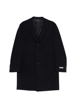 Canali Kei buttoned overcoat - Blue