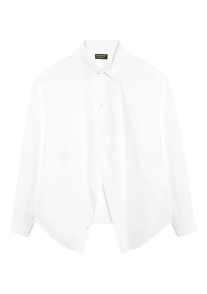 Balenciaga front-slit shirt - White