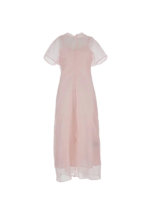 Federica Tosi short-sleeve midi dress - Pink