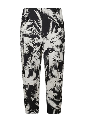 Laneus cotton trousers - White