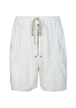 Rick Owens DRKSHDW Bela cargo shorts - White