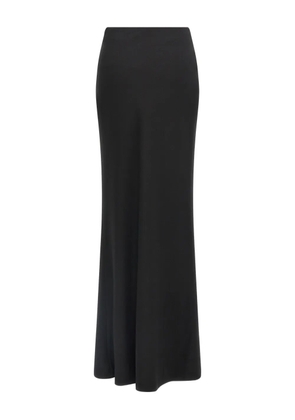 Alessandra Rich crepe maxi skirt - Black