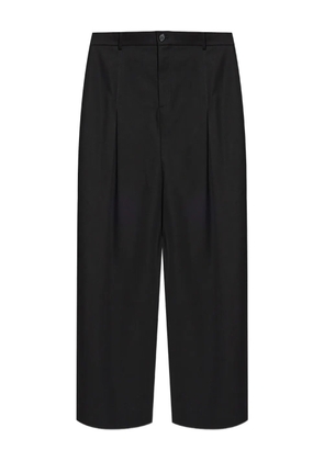 LOEWE pleated-panel trousers - Black