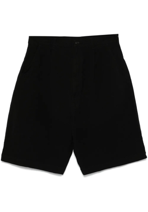 Junya Watanabe MAN pleated bermuda shorts - Black