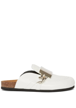 JW Anderson Gourmet Chain mules - White