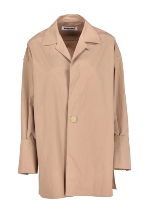 DARKPARK Jodie button-up poplin shirt - Neutrals