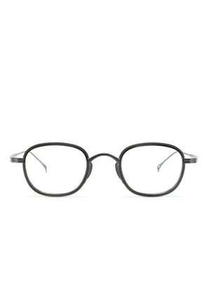Kame Mannen 1221 geometric-frame glasses - Black
