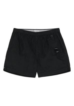 C.P. Company Lens-detail swim shorts - Black