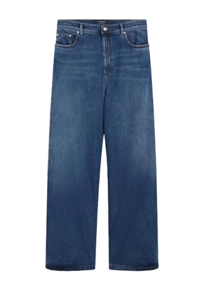 Sportmax side-split wide-leg jeans - Blue