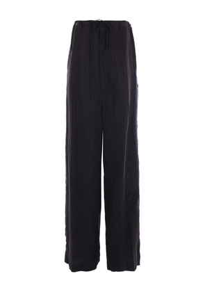 Balenciaga striped trousers - Black