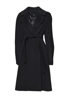 Weekend Max Mara belted wrap coat - Black