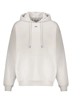 Off-White drawstring hoodie - Neutrals