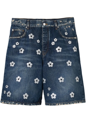 Marc Jacobs The Sequin Daisy Wide Leg shorts - Blue