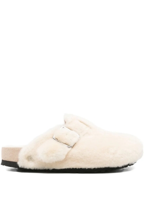 Birkenstock Boston shearling mules - Neutrals