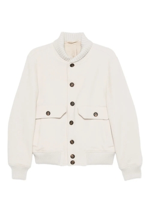 Eleventy button-fastening jacket - Neutrals