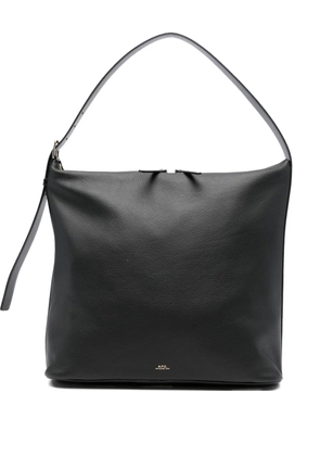 A.P.C. zip-top tote bag - Black