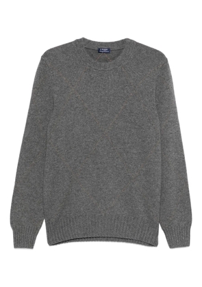 Barba crew-neck sweater - Grey